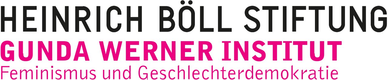 Logo Heinrich-Böll-Stiftung, Gunda Werner Institut, Feminismus und Geschlechterdemokratie