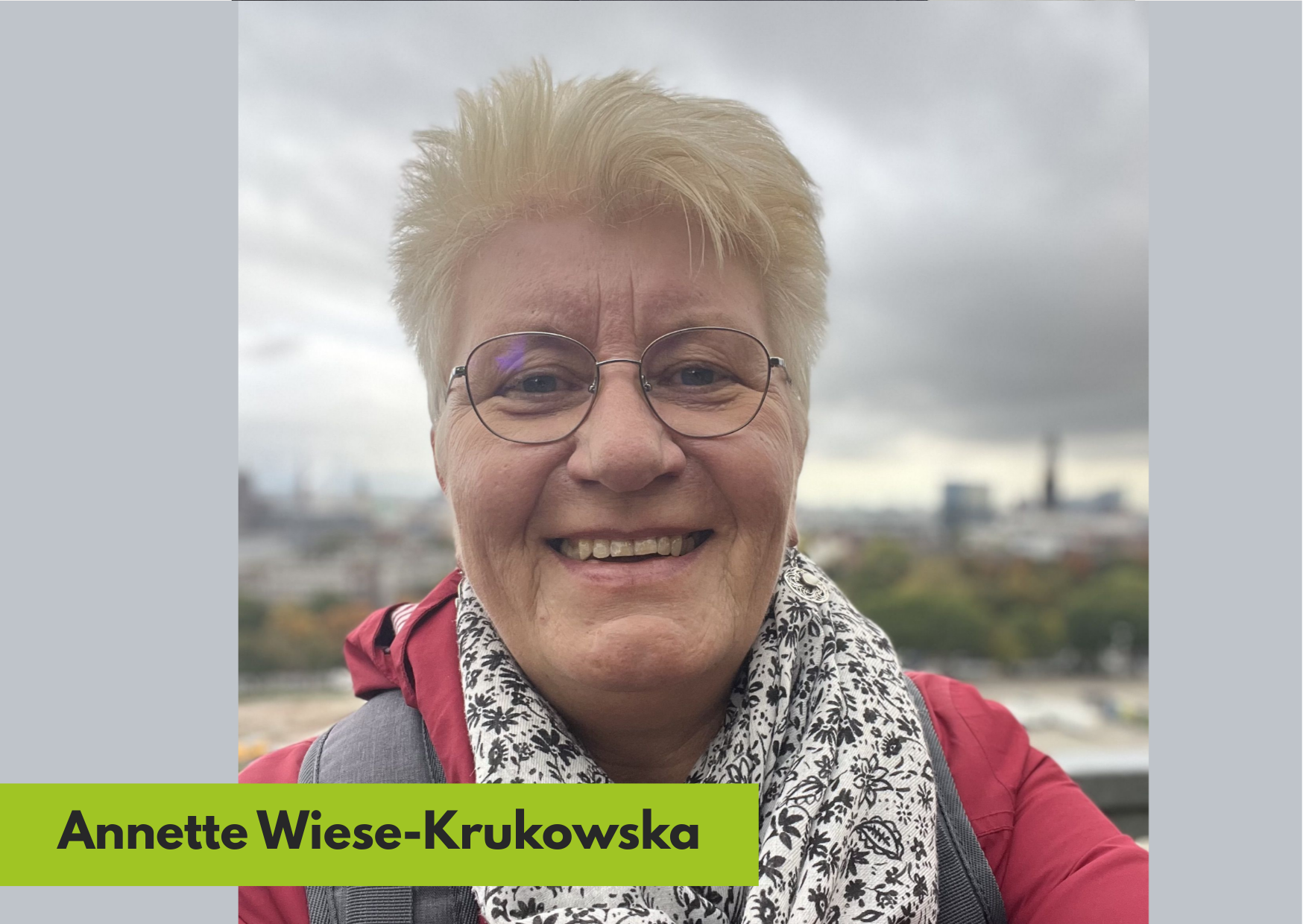 Porträt von Annette Wiese-Krukowska.