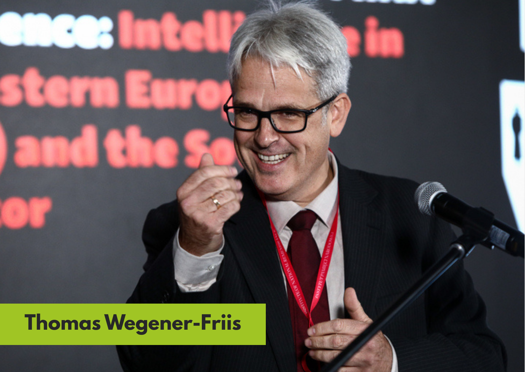 Porträt von Thomas Wegener-Friis.