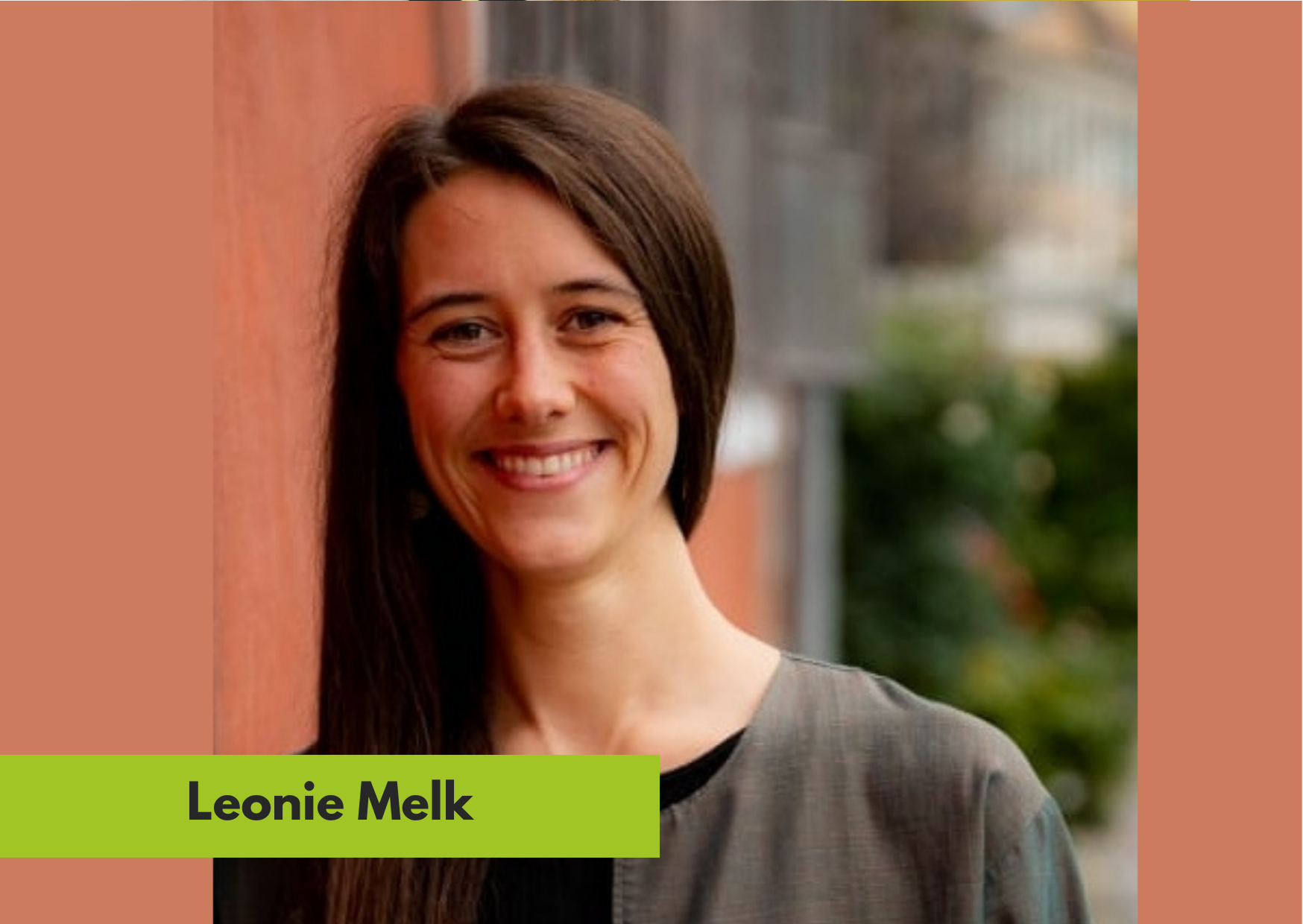 Porträt von Leonie Melk. 