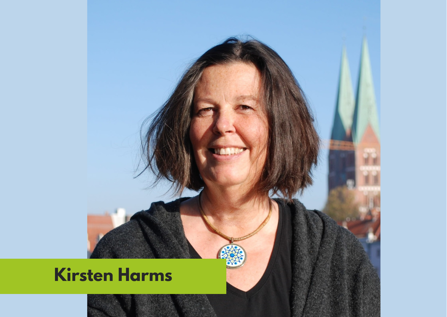 Porträt von Kirsten Harms.