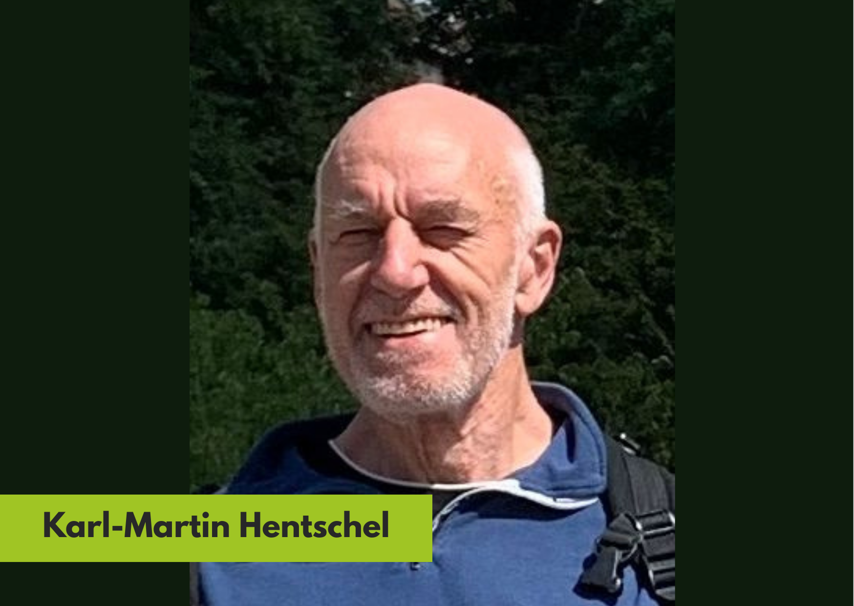 Porträt von Karl-Martin Hentschel.