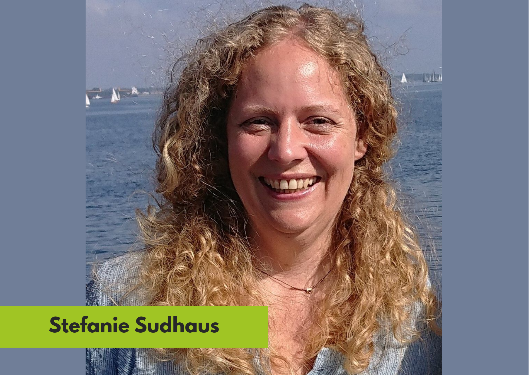 Porträt von Stefanie Sudhaus.