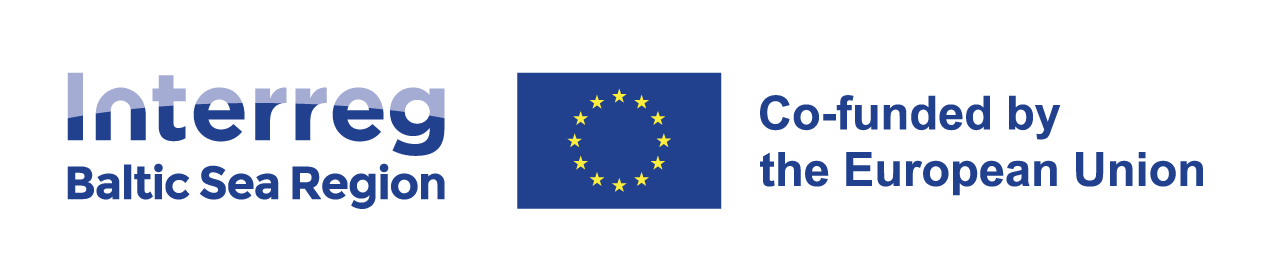 Logo Interreg Baltic Sea Region (co-founded by the European Union)
