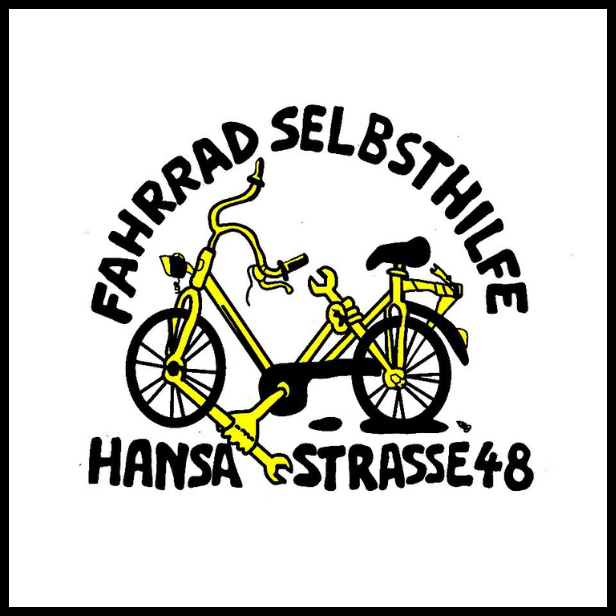 Logo der Fahrradselbsthilfe Hansastraße 48.