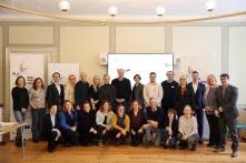 Das internationale Team vom Interreg-Projekt BSR Cultural Pearls beim Auftakttreffen in Stockholm.