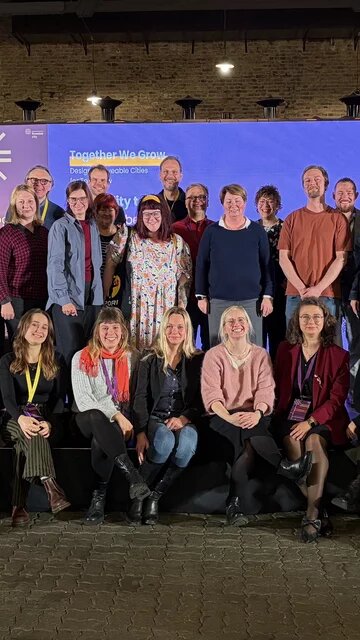 Gruppenfoto aller Projektpartner*innen von Liveability. 