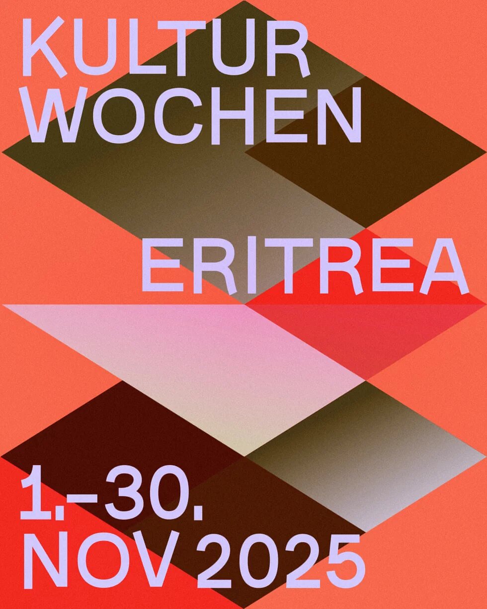 Plakat der Kulturwochen Eritrea vom 1. bis 30. November 2025