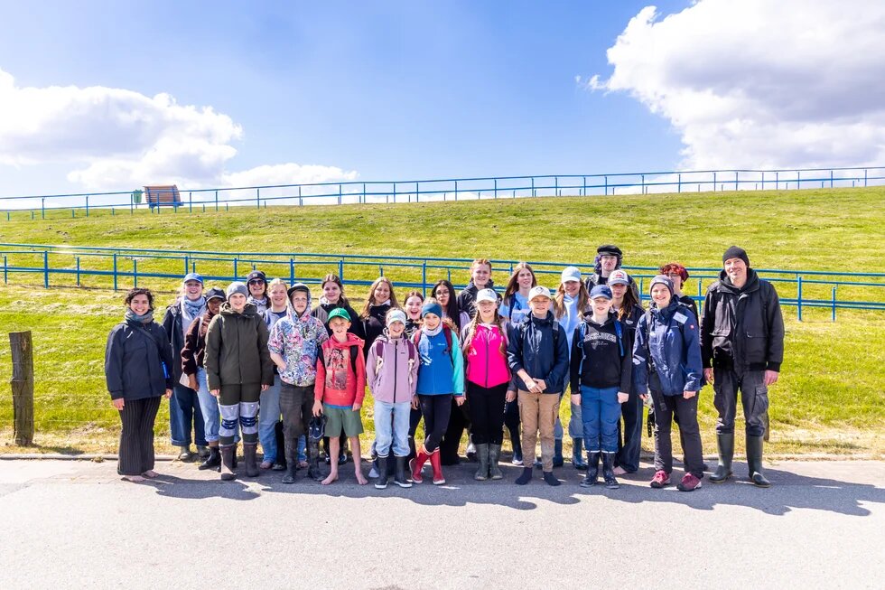 Gruppenfoto der Ocean Youngsters Meermacher*innen.