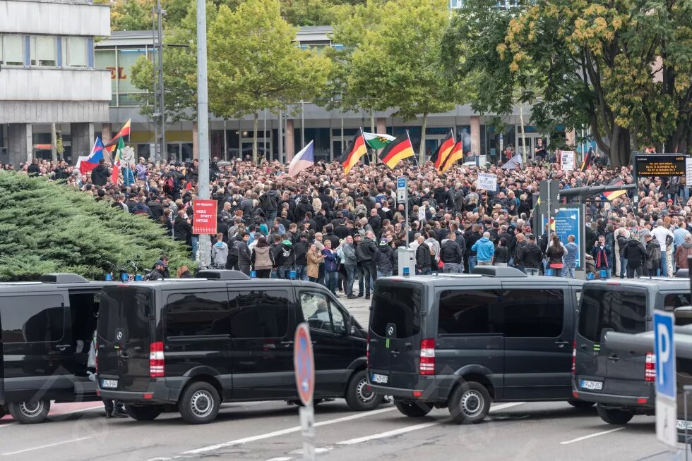 Rechte Demonstration in Chemnitz Rechte Demonstration in Chemnitz